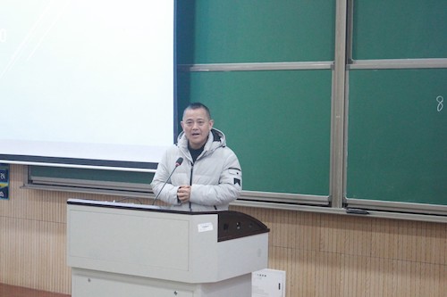 有机硅重点实验室创始人、jdb电子
创院院长来国桥教授发言